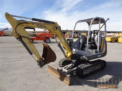 gehl 303 mini excavator specs|Gehl 303 Mini Excavator .